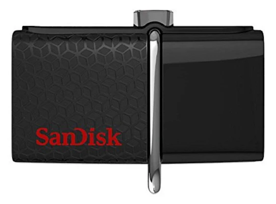 SanDisk Ultra 64GB Dual USB-Flash-Laufwerk USB 3.0 für 14,49 EUR