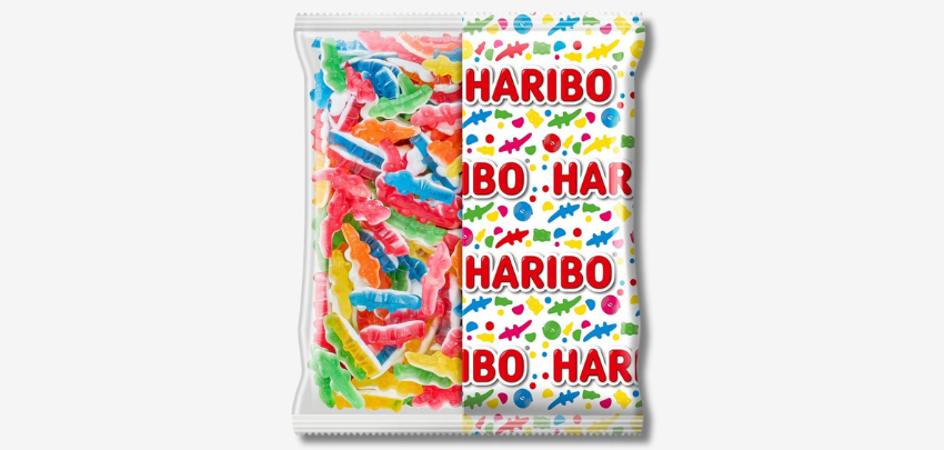 Haribo Krokodile für 13€ - 2kg Mega-Beutel, bunte Fruchtgummis