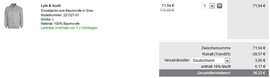 Knaller - 55% Rabatt bei 7Trends auch auf Sale-Ware *UPDATE*