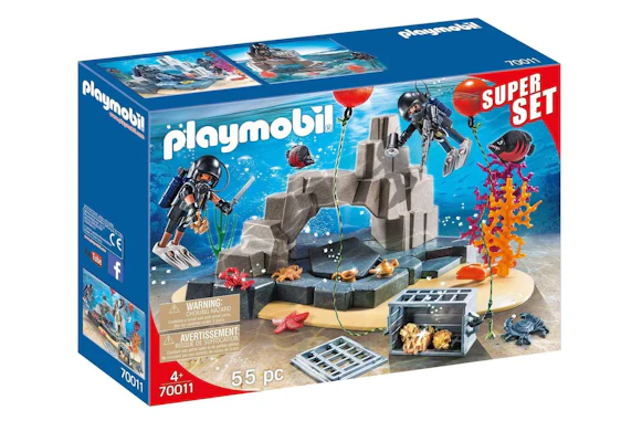 🤿 PLAYMOBIL 70011 Super Set SEK-Taucher für 20,55 Euro bei Amazon! 🌊