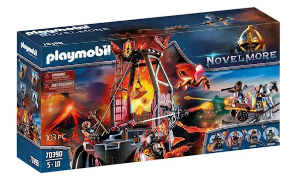 🏷️ PLAYMOBIL Novelmore 70390 – Die Lavamine der Burnham Raiders für 39,90 Euro 🌋⚔️