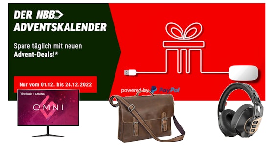 Letzter Tag! NBB Adventskalender mit täglich neuen Advent-Deals 🎅 - heute z.B.: Nacon RIG 700 HD kabelloses Stereo-Gaming-Headset für 50€