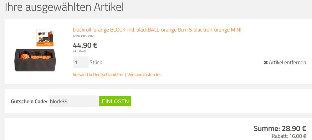 warenkorb black roll