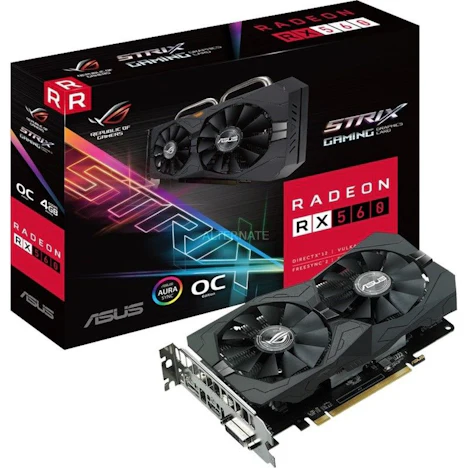 Asus Radeon RX 560 ROG STRIX OC EVO für 119€ - Einsteiger-Grafikkarte mit 4GB GDDR5