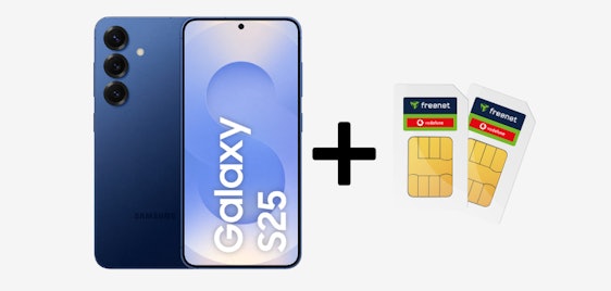Samsung Galaxy S25 (256GB) mit Doppel-SIM » Effektiv für 2,85€ mtl. | 1x 20GB + 1x 10GB Vodafone Allnet