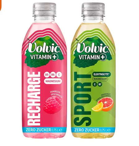 1+1 Volvic Vitamin+ bei Müller