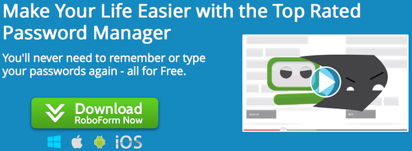 RoboForm Passwort Manager 1 Jahr lang gratis testen