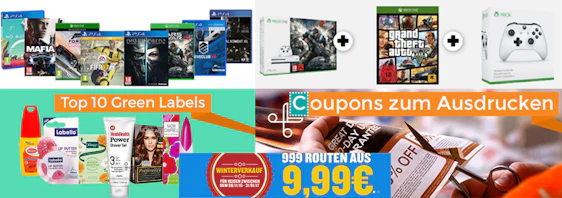 Highlight-Angebote: Die 5 besten Schnäppchen am 2.11.2016
