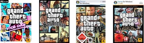GTA - Complete Pack (PC) für ~9,50€