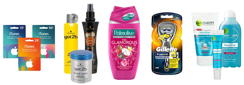 Top 10 Drogerie-Schnäppchen der KW 25 - z.B. Palmolive Dusche für 0,99€
