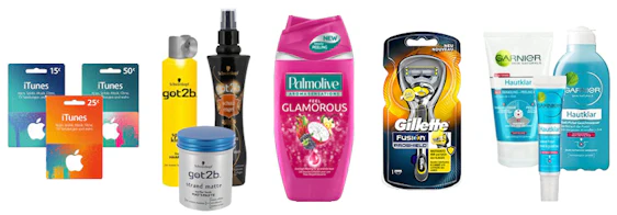 Top 10 Drogerie-Schnäppchen der KW 25 - z.B. Palmolive Dusche für 0,99€