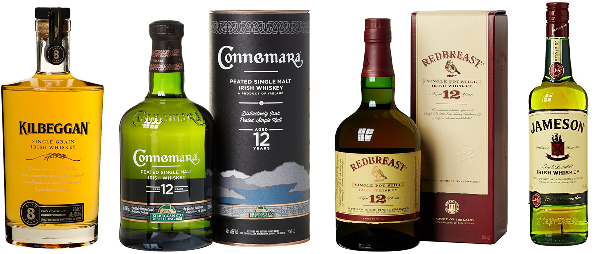 Bis zu 30% Rabatt auf irische Whiskys bei Amazon