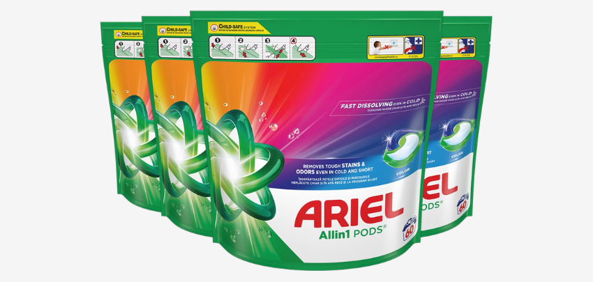 Mega-Vorrat 🧦 240 x Ariel All-in-1 PODS für 25Cent pro Waschladung - Color+, kraftvolle Fleckentfernung