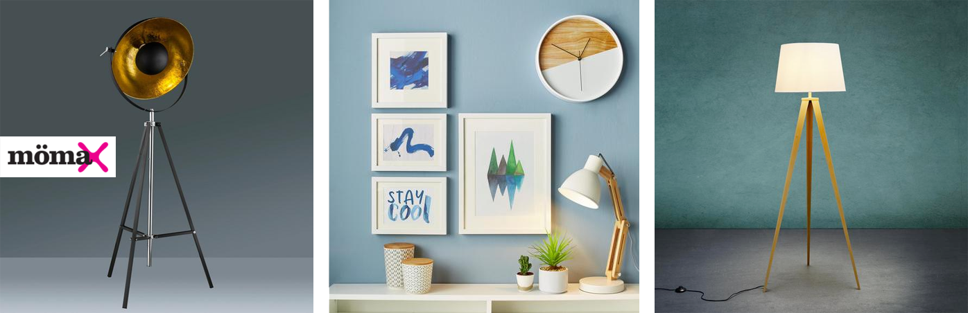 25% Rabatt bei Mömax - auf Deko-, Haushalts-, Heimtex- und Leuchtartikel