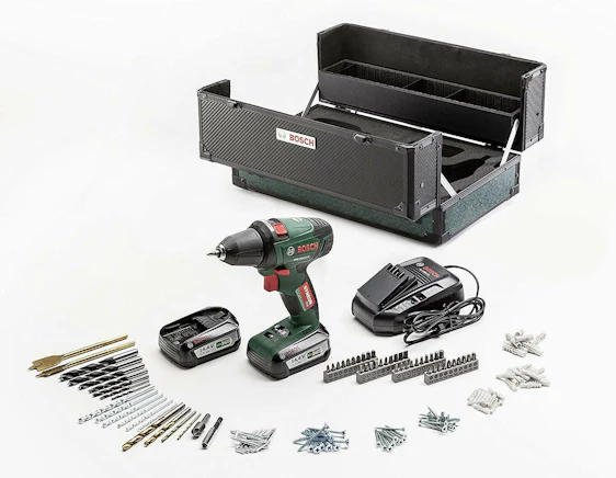 Bosch PSR 14,4 LI (2 x 1,5Ah + Ladegerät) im Werkzeugkoffer für 89,- EUR inkl. Versand