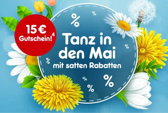 Nur für kurze Zeit: Maifest bei Netto