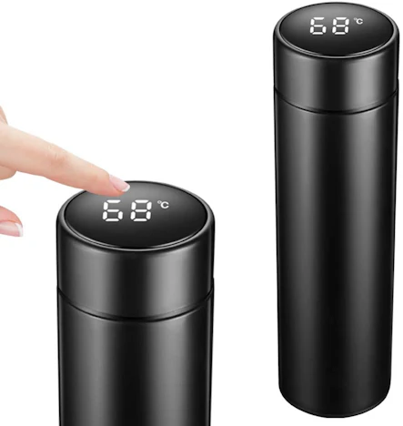 Thermoskanne, 500 Ml 304 Edelstahl Doppelschicht Gymnastikflasche