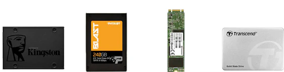SSD-Schnäppchen in der Übersicht – z.B. Kingston A400 240 GB für 58€