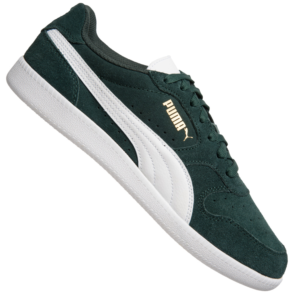 Grüne PUMA Icra Trainer SD Leder Sneakers nur 19,94€ statt 29€