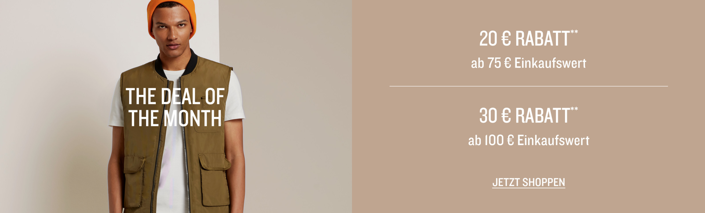 Staffelrabatt mit bis zu 30€ Sofortabzug bei Tom Tailor - auch auf Sale-Artikel