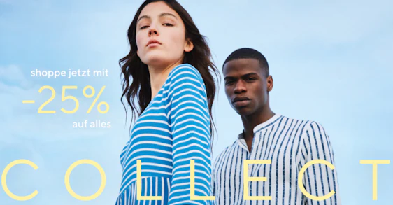 25% Rabatt auf alles bei Tom Tailor als Collectors Club-Mitglied - auch auf Sale-Artikel