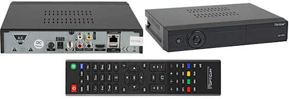 Opticum AX-ODiN E2 für 60€ - Flashbarer Linux Sat-Receiver, HDTV 2.0, USB, DVB-S