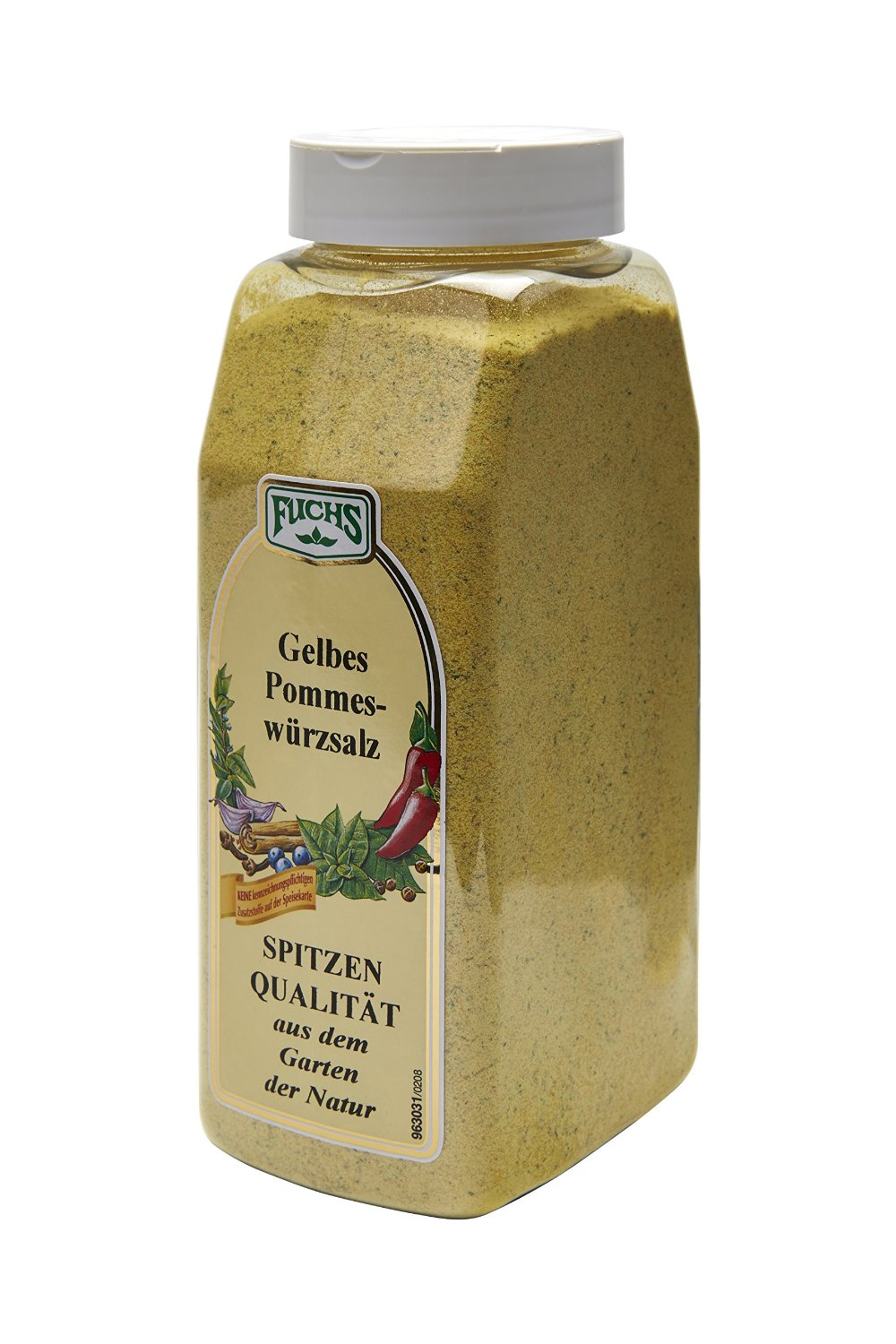 Fuchs Pommeswürzsalz gelb, 3er Pack für 14,82€