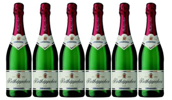 6 Flaschen Rotkäppchen Sekt 0,75l halbtrocken für 13€ bei Amazon - 2,20€ pro Flasche inkl. Lieferung