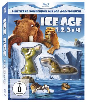 Ice Age 1, 2, 3 &amp; 4 (Limitierte Sonderbox mit Ice Age Figuren) [Blu-ray] für 17€ *UPDATE*
