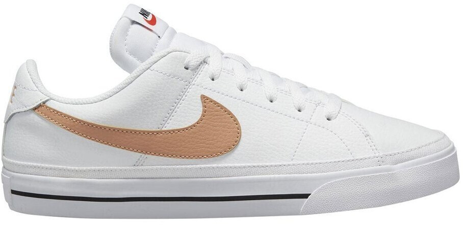 Aktion: Nike Court Legacy white/light cognac/black/gum light brown 22% günstiger