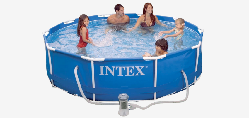 Intex Metal Frame Pool für 62€ - Ø 305 x 76 cm, inkl. Filterpumpe