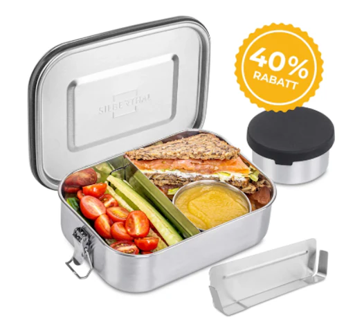 Edelstahl Dose to go