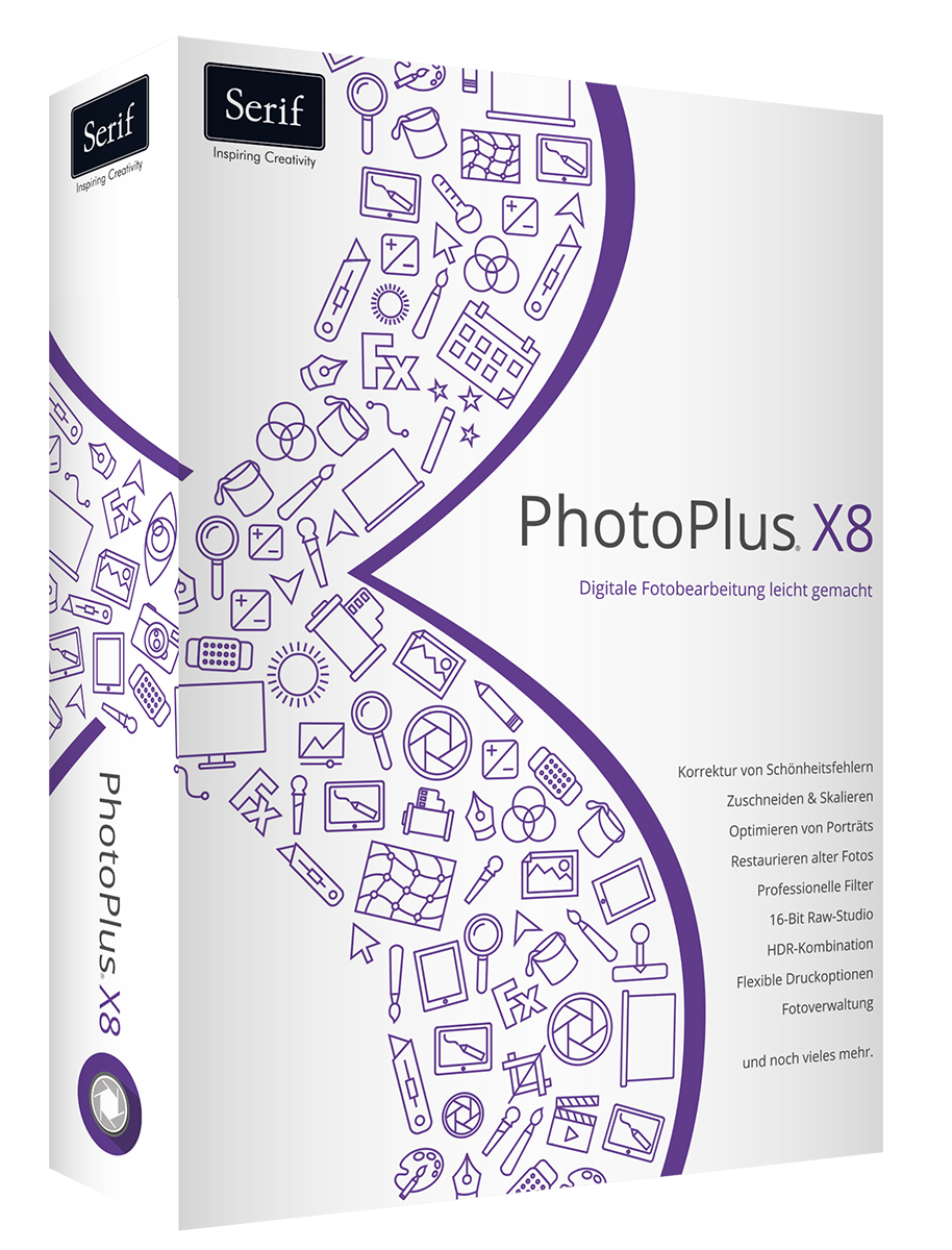 PhotoPlus X8  +Photo Stack Bildverwaltung %