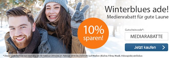 10% Rabatt auf Medien bei reBuy – gebrauchte Spiele, Filme, Bücher und Musik