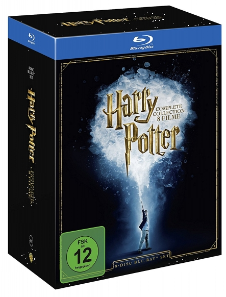Harry Potter Komplettbox [Blu-ray] für 33€ – mit dt. Tonspur *UPDATE*
