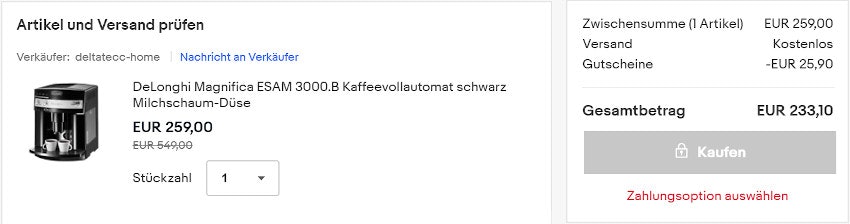 delonghi-kaffeevollautomat-ebay