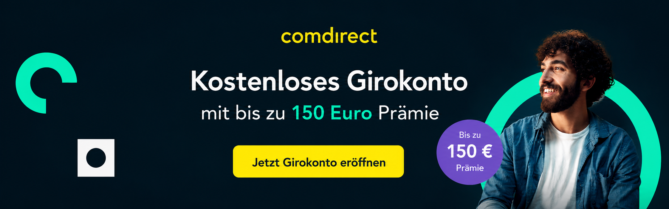 150€ Bonus sichern! 😎 comdirect Girokonto ohne Kontoführungsgebühr