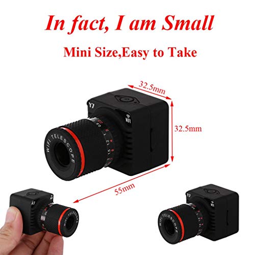 Kleine Kamera, 50fach optischer Zoom-Digitalkamera Mini-WLAN-Cam Tragbare Mini-Kamera