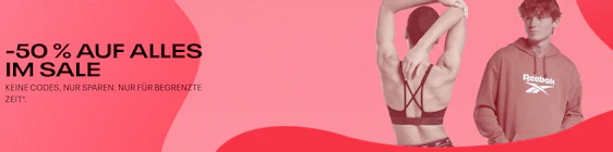 Flash-Sale bei Reebok 🔥 - mit 50% Rabatt auf alles im Outlet 👟 z.B. Royal Techque T für 33€