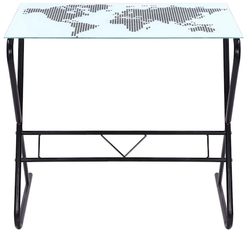 35% Rabatt auf vidaXL Glass Desk World Map