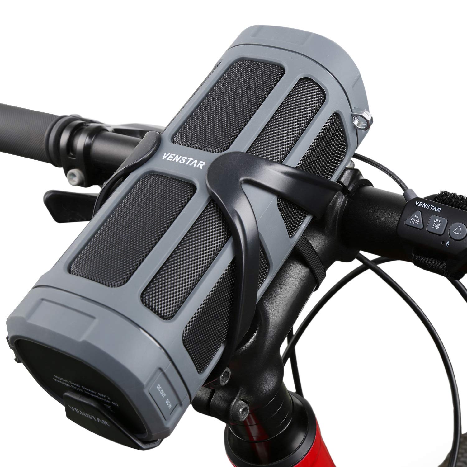 [Amazon Blitzangebot]16W Fahrrad Lautsprecher, Bluetooth 4.0, Spritzwassergeschützt(IPX4), Mit Powerbank Funktion für 49,99€ (statt 65,99€)