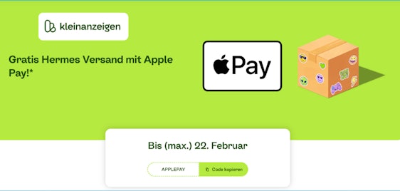 Versandkostenfrei bei Kleinanzeigen.de bestellen (ehem. eBay) - mit Aktionscode
