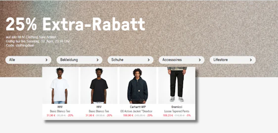 25% Extra-Rabatt im HHV Sale 🏆 Top-Marken shoppen 👟 z.B. Adidas Montreal Sneaker für 66€