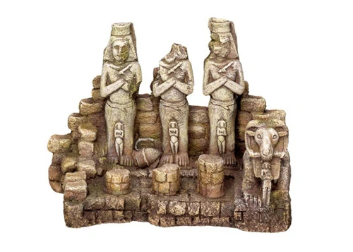 TOP: Aquarium Dekoration Aqua Ornaments "ÄGYPTISCHE RUINE"; L18,5 x B10 x H13,5 cm für 6,92 EUR