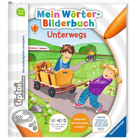 Ravensburger tiptoi Mein Wörter-Bilderbuch - Unterwegs (55411) mit 3,44€ Ersparnis