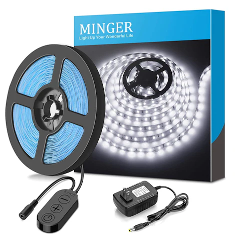 LED Strip Kit, 6000K Tageslicht weiß