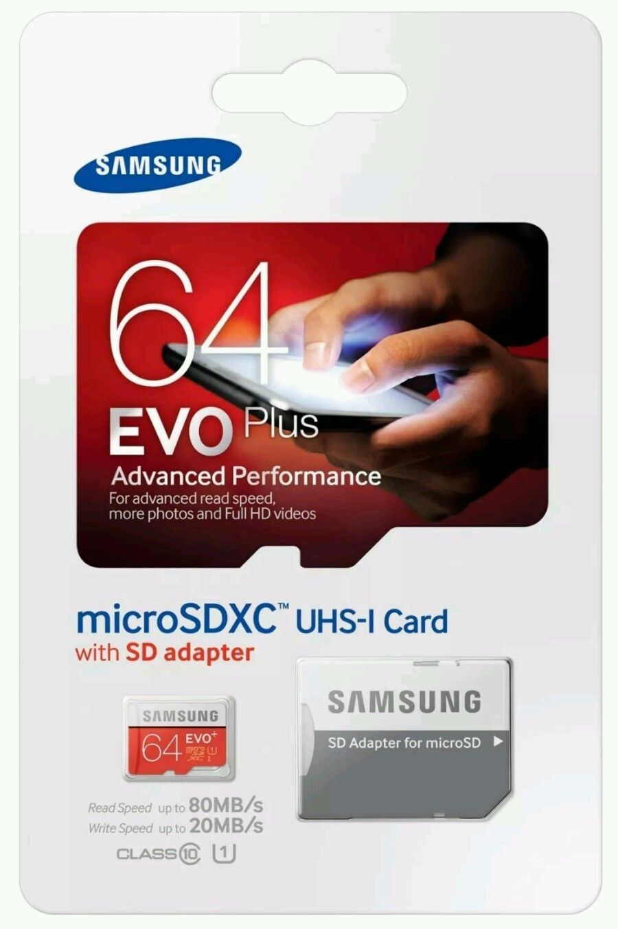 Samsung EVO Plus microSDXC 64GB für 13,99 EUR inkl. Versand