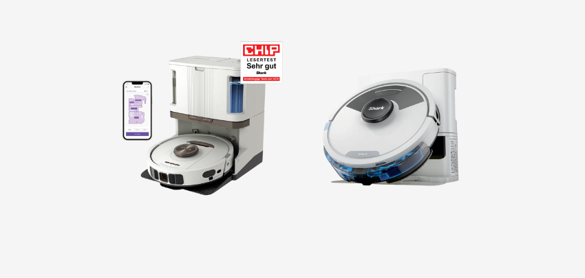 25% Extra-Rabatt im Shark Sale ⚡ Saugroboter &amp; mehr zum Tiefstpreis