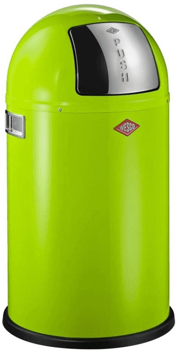 Wesco Pushboy Junior für 43€ – Mülleimer mit 22l Behältervolumen in Limettengrün