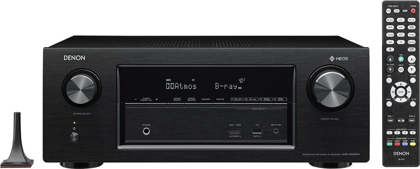 7.2 Receiver Denon AVR-X1400H für 333 EUR inkl. Versand